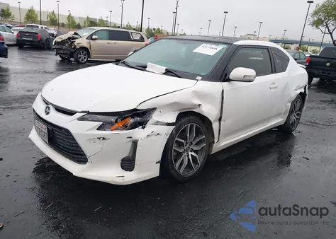 2014 Scion Tc z USA, uszkodzony, nr VIN JTKJF5C77E3080128